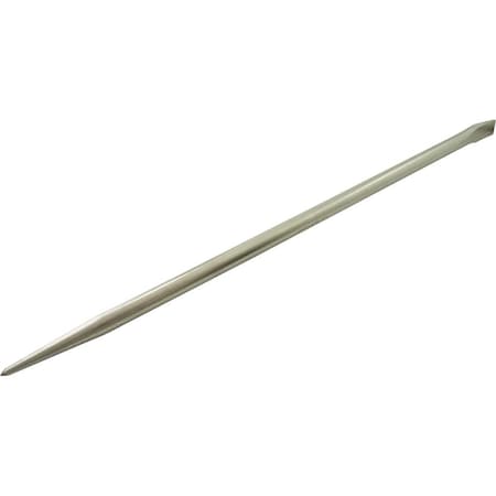 Gray Tools Pinch Bar, 15/16" Width Of Cut X 7/8" Shank X 30" Long, Nickel Plate C68